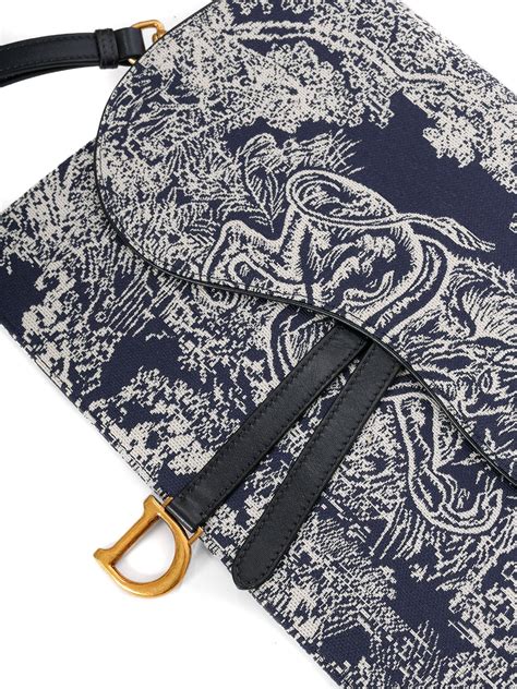 dior saddle clutch bag